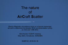Coverpage The Nature of AirCraft Scatter